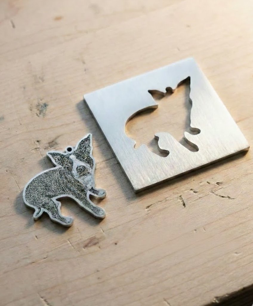 Brelok z grawerem ze zdjęcia