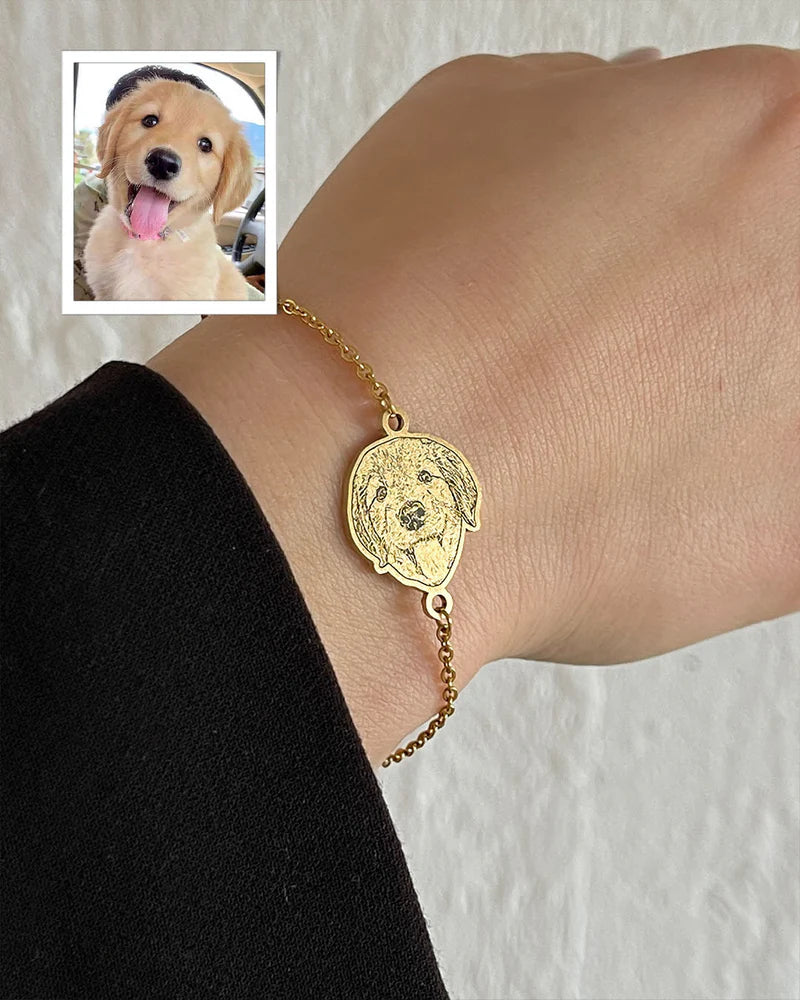 Bransoletka z grawerem ze zdjęcia