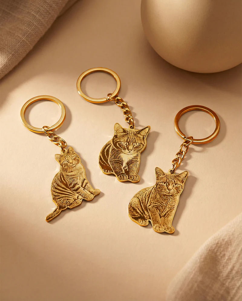 Brelok z grawerem ze zdjęcia