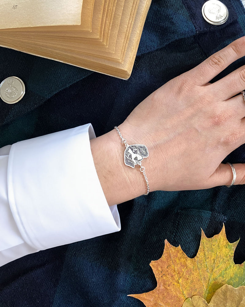 Bransoletka z grawerem ze zdjęcia