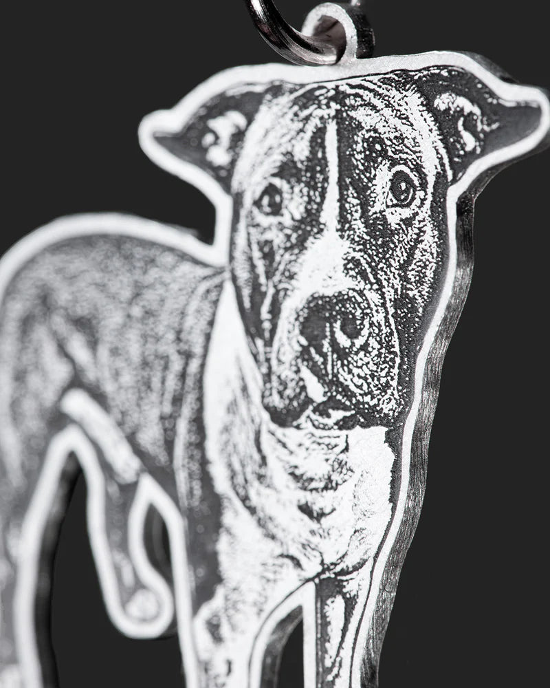 Brelok z grawerem ze zdjęcia